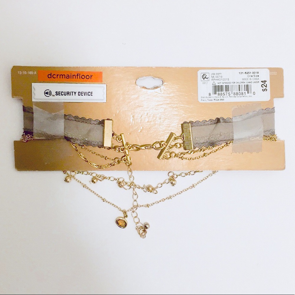 🔥Decree 5pc. Choker Necklace Set - Picture 3 of 3